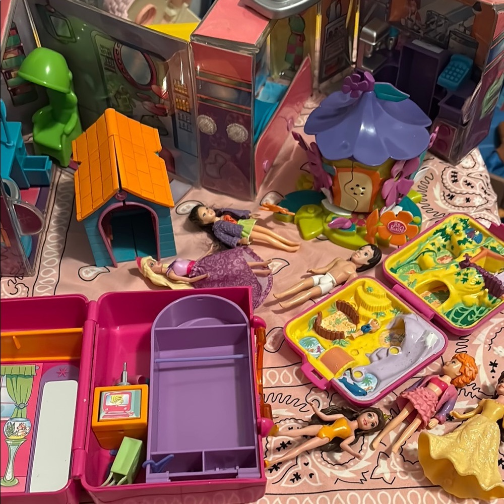 Vintage mixed Polly pocket set - Picture 1 of 7